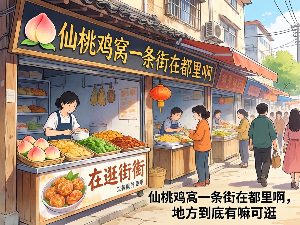 仙桃鸡窝一条街在哪里啊？介地方到底有嘛可逛的？