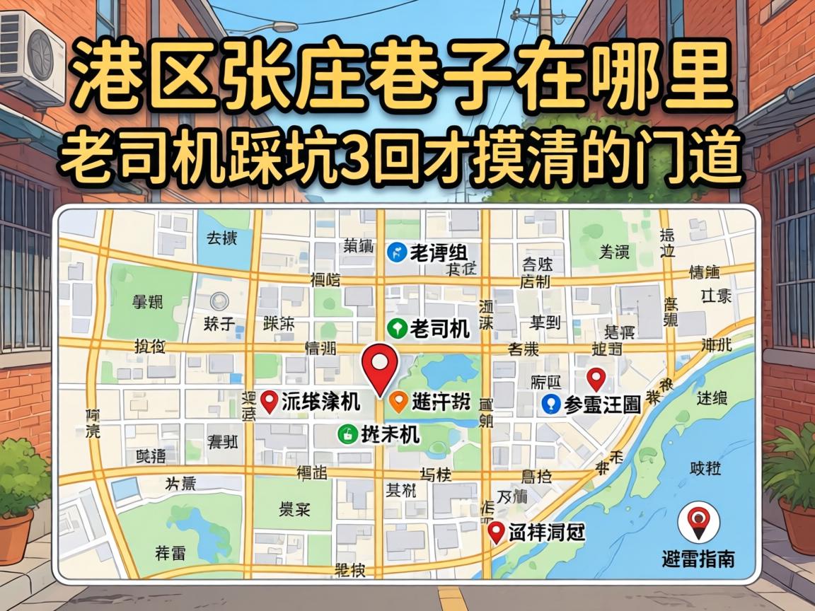 港区张庄巷子在哪里?老司机踩坑3回才摸清的门道,附详细位置地图与避雷指南