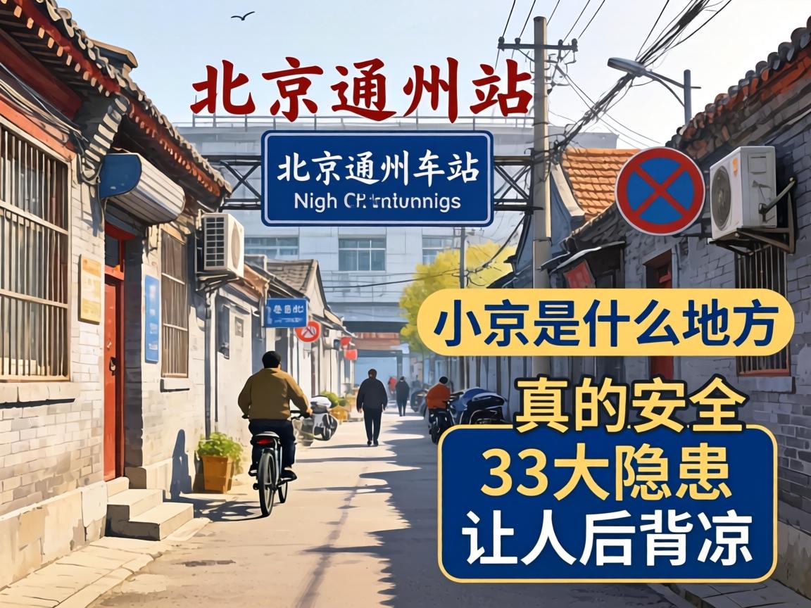 北京通州站街小巷是什么地方,真的安全吗？3大隐患让人后背发凉！