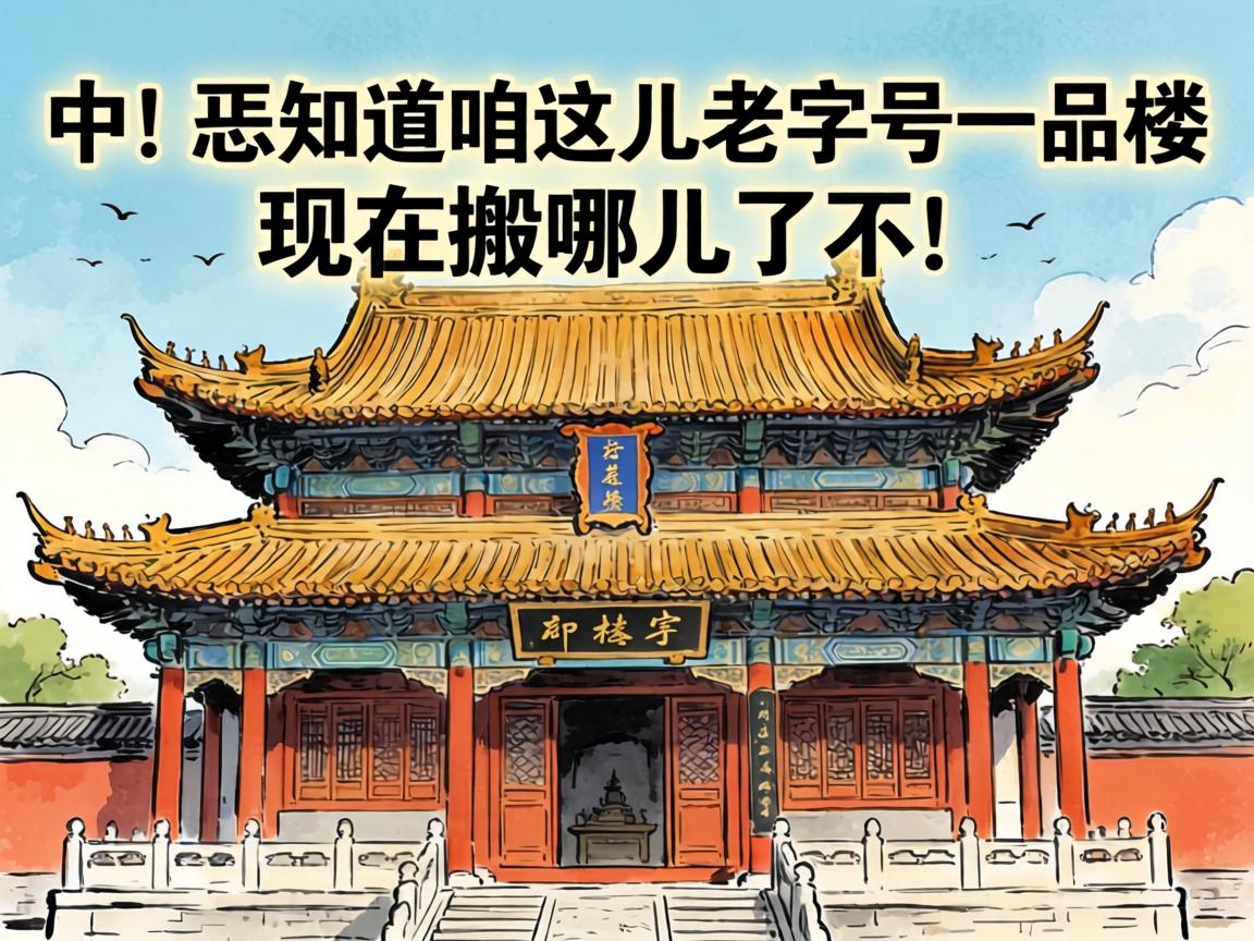 中！恁知道咱这儿老字号一品楼现在搬哪儿了不？