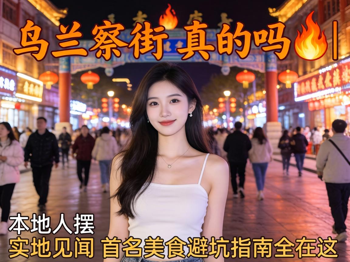乌兰察布美女街真的吗?| 本地人摆实地见闻,夜景美食避坑指南全在这