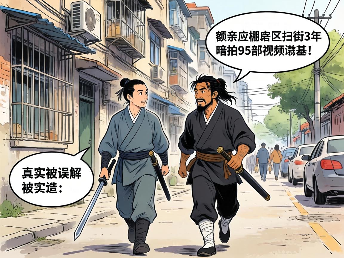 额亲历棚户区扫街3年,暗拍95部视频是甚?聊聊被误解的街道与真实江湖