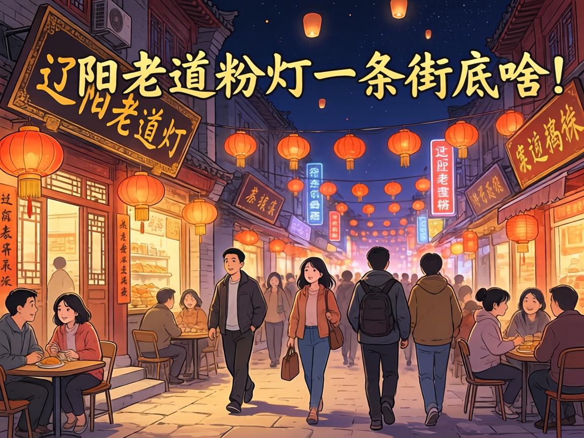 辽阳老道粉灯一条街到底有啥?老城区夜生活真相大揭秘?-1