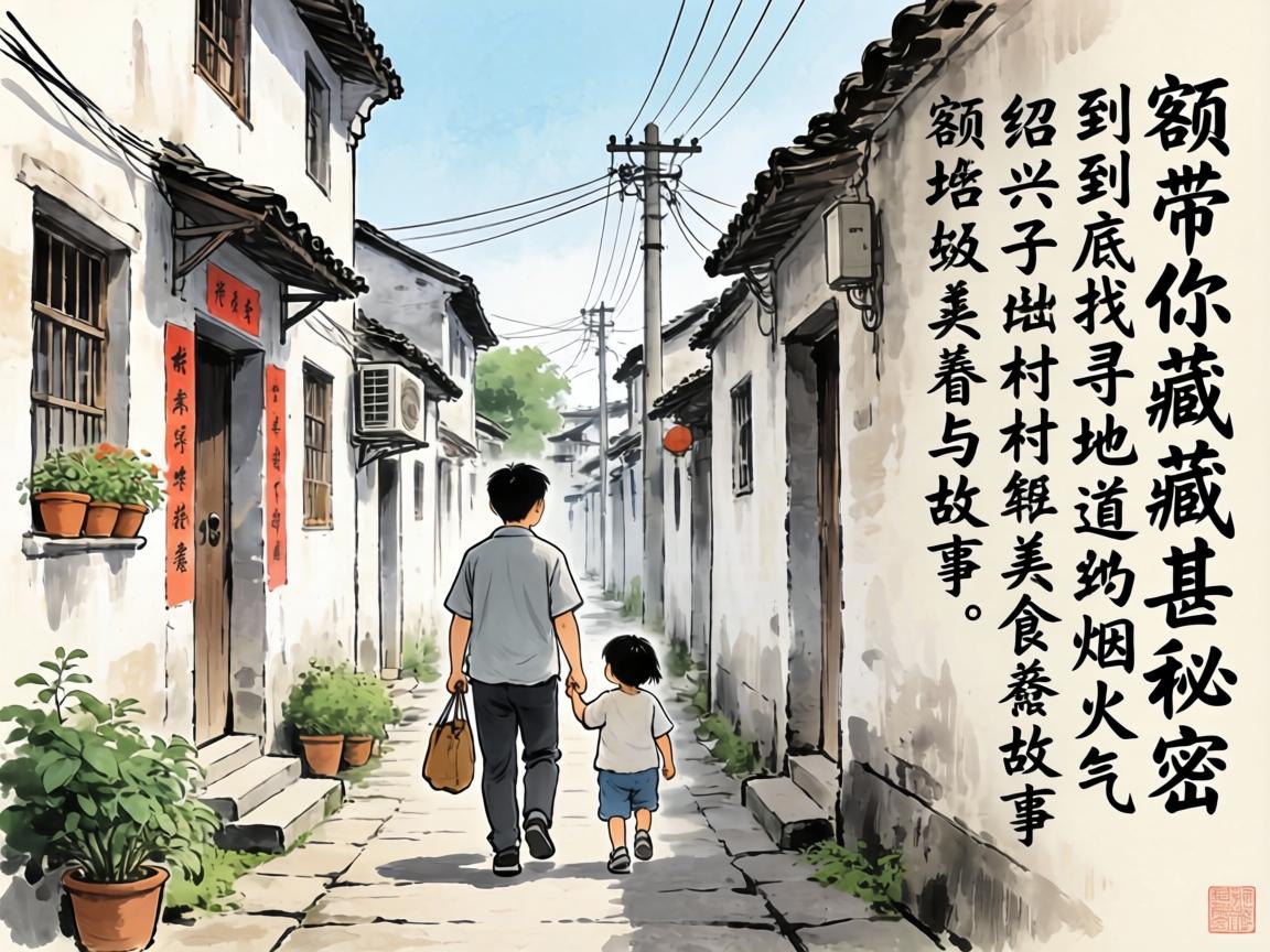 绍兴城中村小巷子到底藏着甚秘密？额带你找寻地道的烟火气、美食与故事！