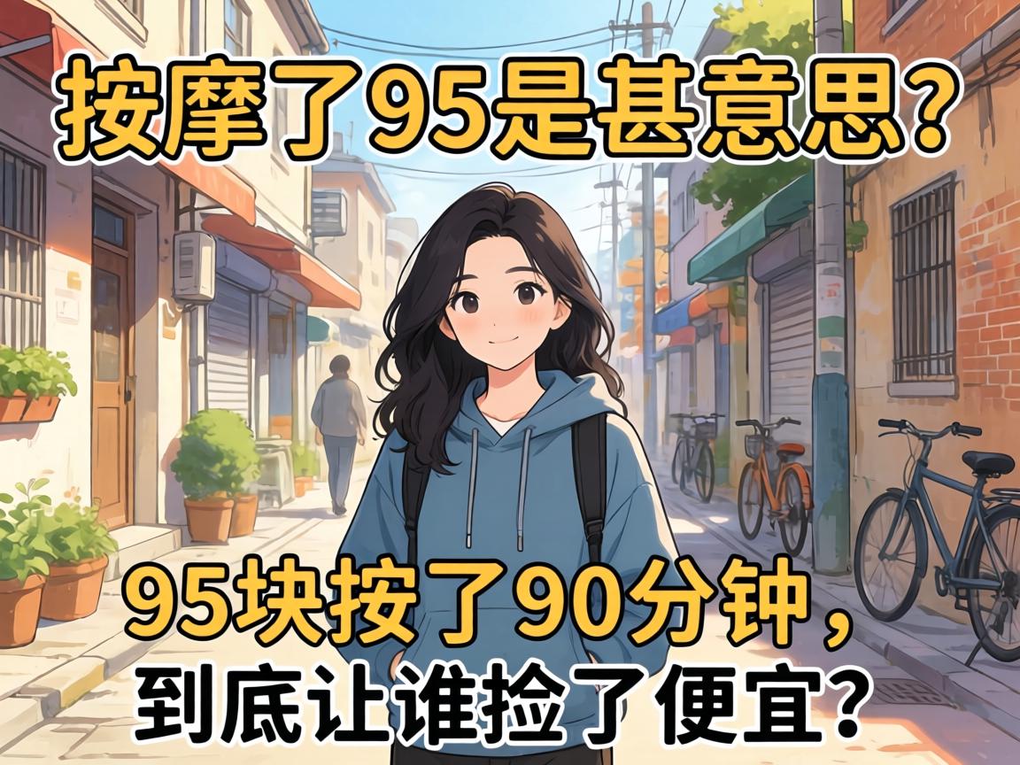按摩了95是甚意思？95块按了90分钟，到底让谁捡了便宜？