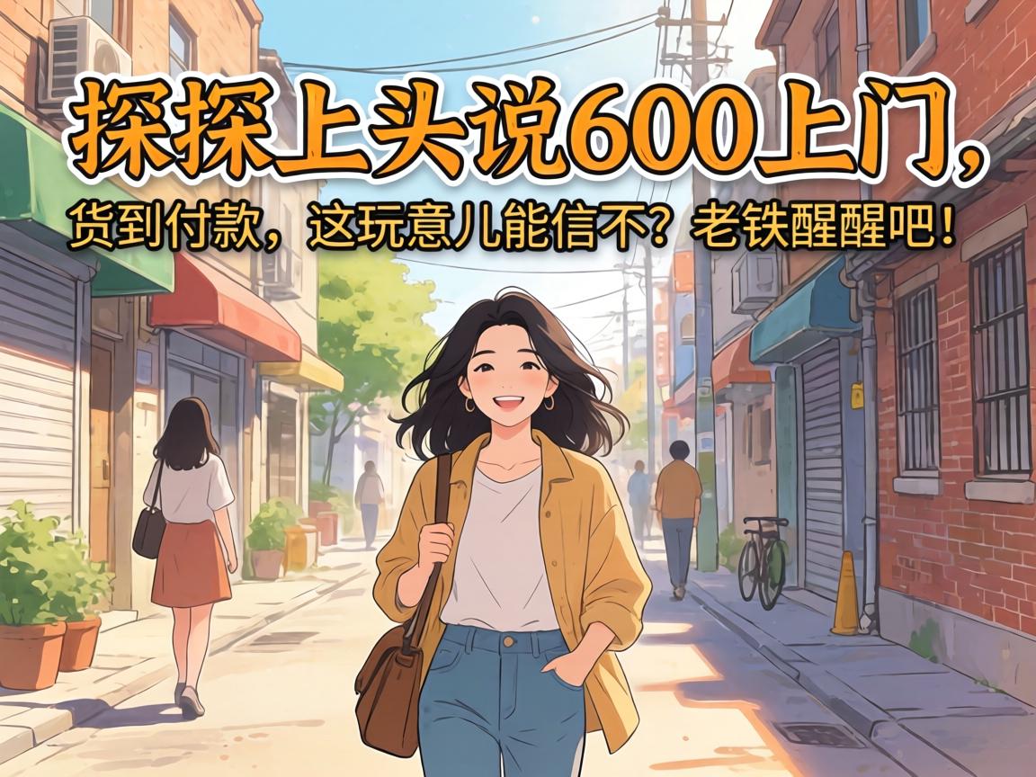 探探上头说600上门，货到付款，这玩意儿能信不？老铁醒醒吧！