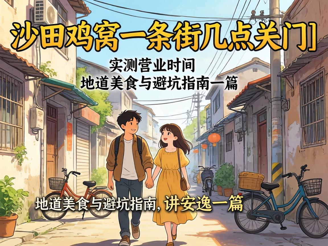 ɳÌFÎÑÒ»Ìõ½Ö¼¸µã¹ØÃÅ_ʵ²âӪҵʱ¼ä¡¢ËíµÀÃÀʳÓë±Ü¿ÓÖ¸ÄÏһƪ½²ÇåÏÐ