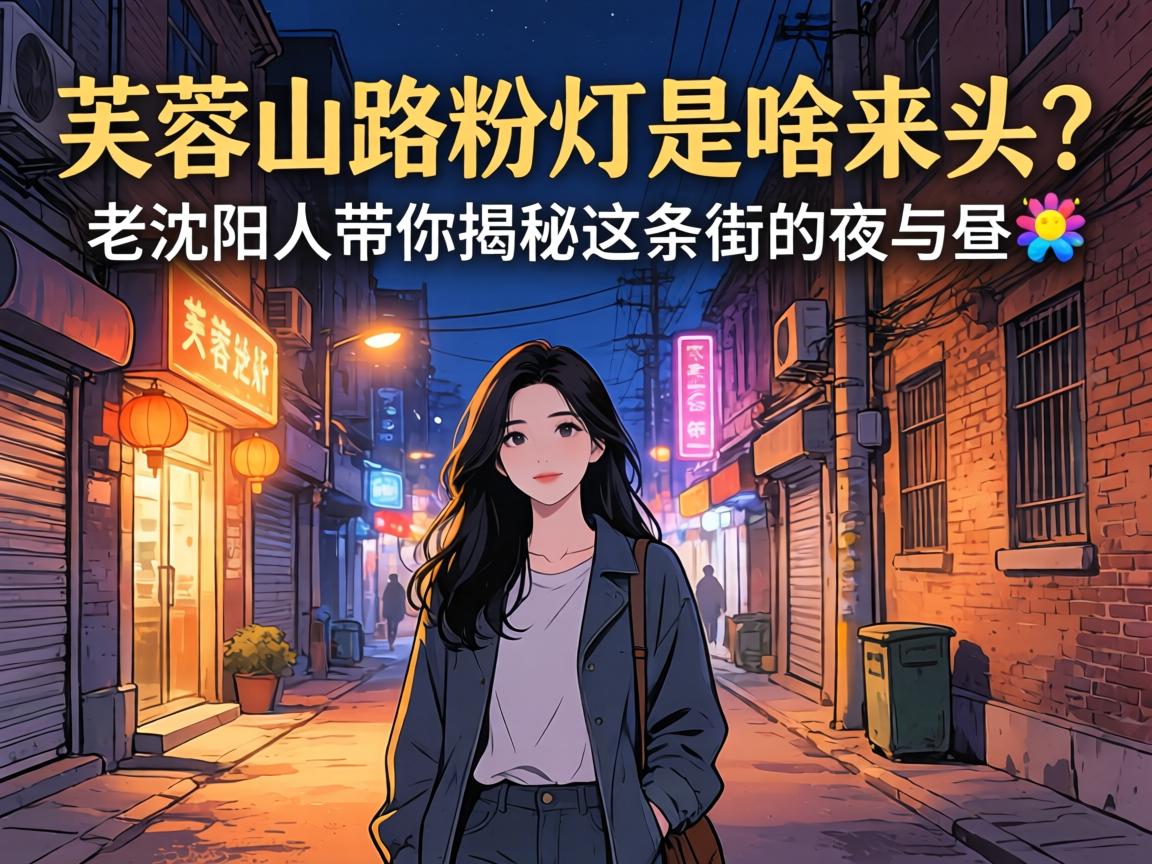 芙蓉山路粉灯是啥来头？老沈阳人带你揭秘这条街的夜与昼?