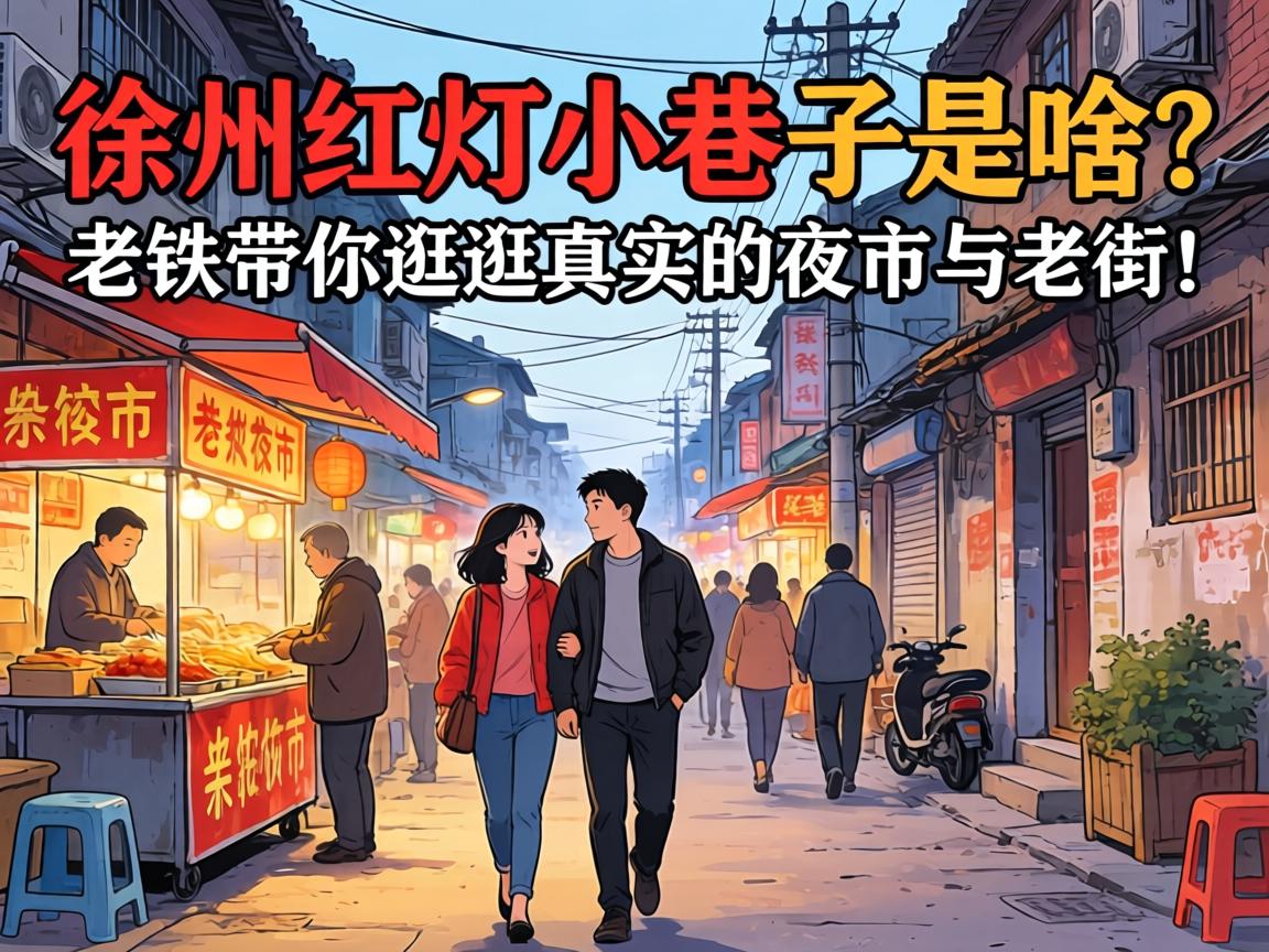 徐州红灯小巷子是啥？老铁带你逛逛真实的夜市与老街！