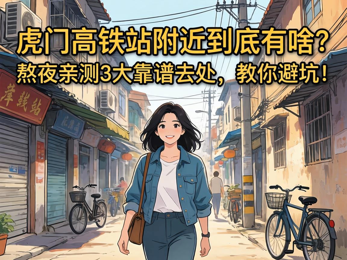 虎门高铁站附近到底有啥？熬夜亲测3大靠谱去处，教你避坑！
