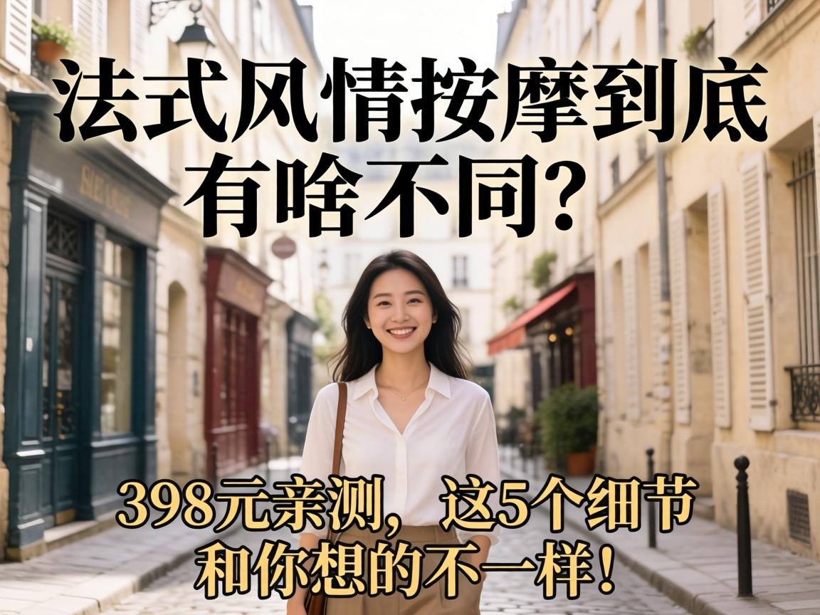 法式风情按摩到底有啥不同？398元亲测，这5个细节和你想的不一样！