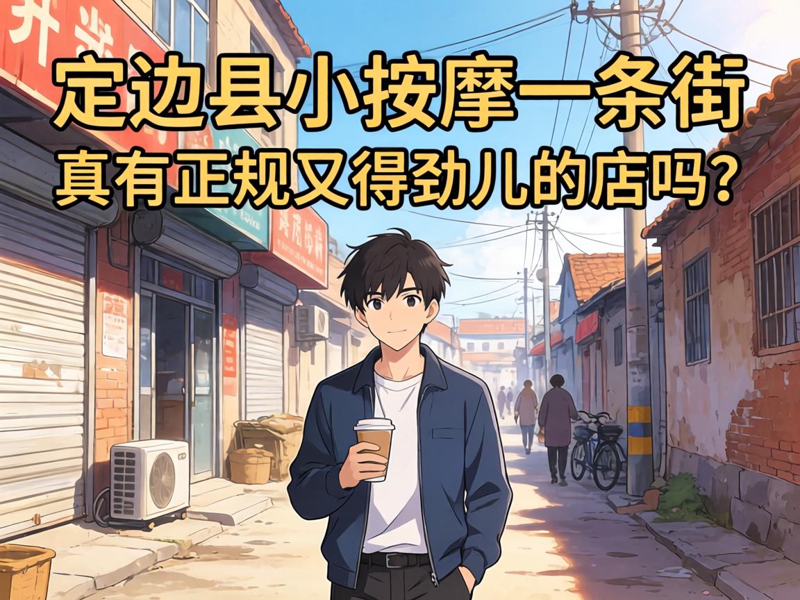 定边县小按摩一条街真有正规又得劲儿的店吗？