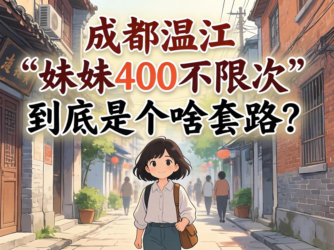 成都温江“妹妹400不限次”到底是个啥套路？