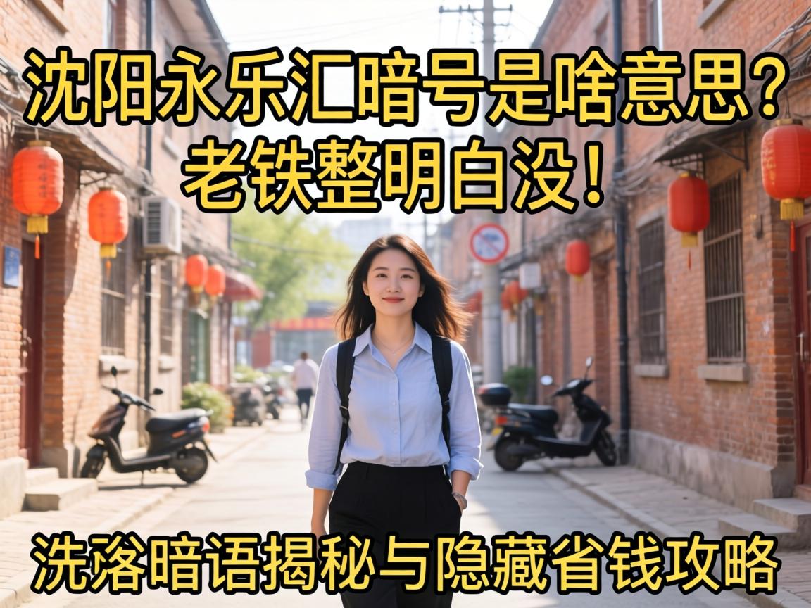 沈阳永乐汇暗号是啥意思?老铁整明白没!洗浴暗语揭秘与隐藏省钱攻略