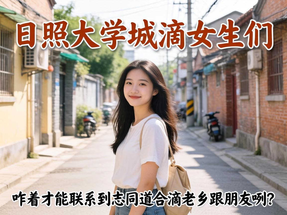 日照大学城滴女生们,咋着才能联系到志同道合滴老乡跟朋友咧?
