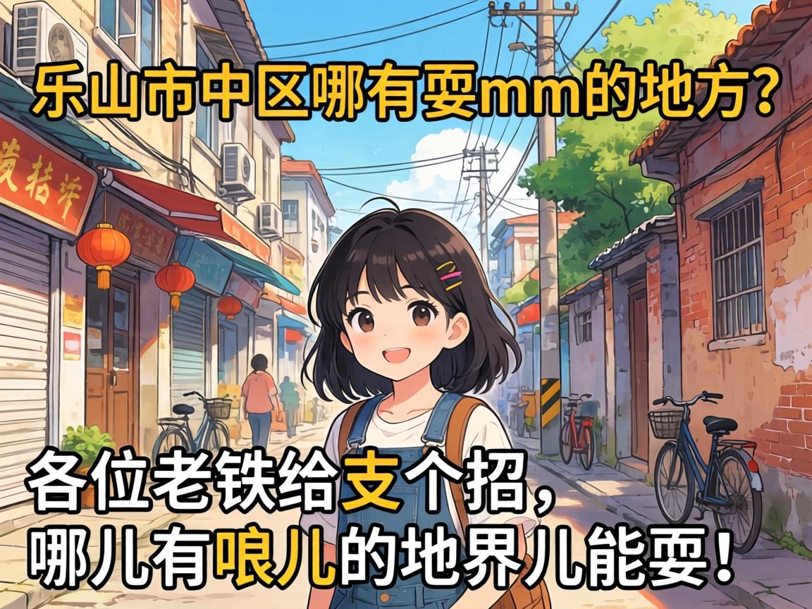 乐山市中区哪有耍mm的地方？各位老铁给支个招，哪儿有哏儿的地界儿能耍！