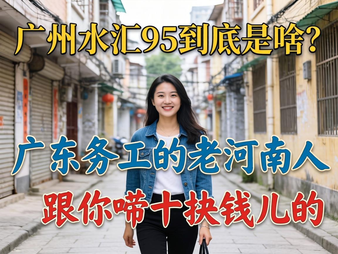 ¹ãÖÝË®»ã95¾¿¾¹ÊÇɶ£¿Ôڹ㶫Îñ¹¤µÄÀϺÓÄÏÈ˸úÄãßëÊ®¿éÇ®¶ùµÄ