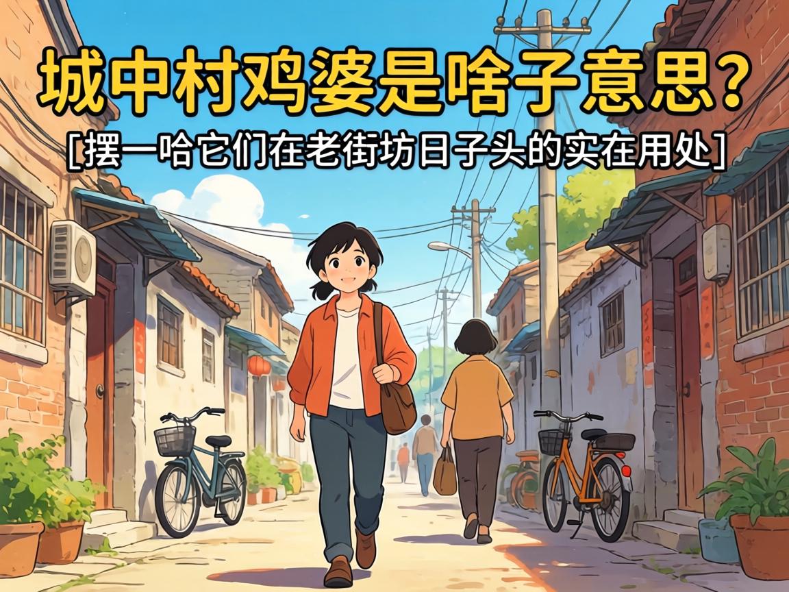 城中村鸡婆是啥子意思？_摆一哈它们在老街坊日子头的实在用处