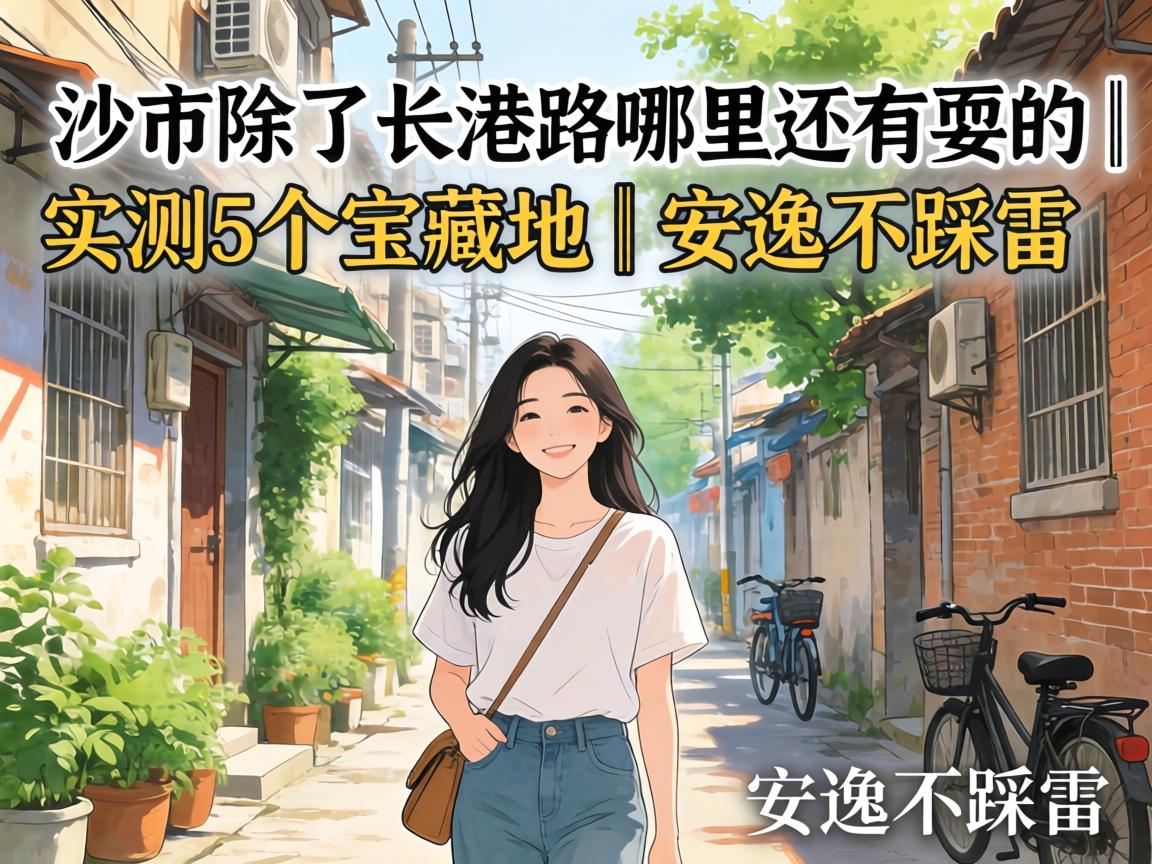 沙市除了长港路哪里另有耍的|实测5个宝藏地|清闲不踩雷