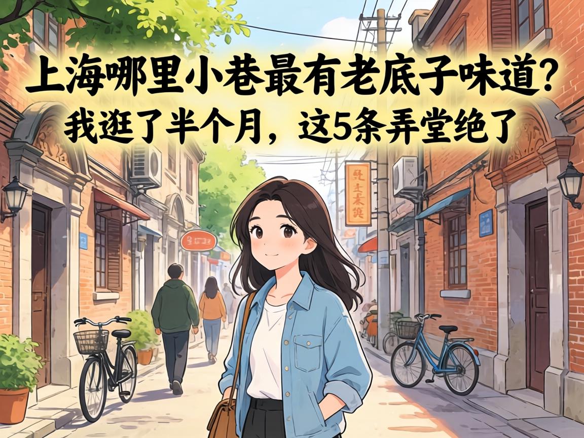 上海哪里小巷最有老底子味道？我逛了半个月，这5条弄堂绝了
