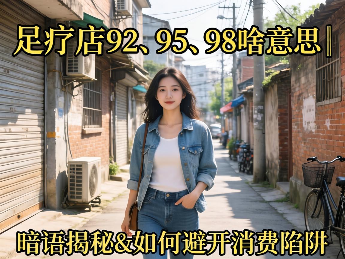 足疗店92、95、98啥意思|切口揭秘&如何避开消费陷阱