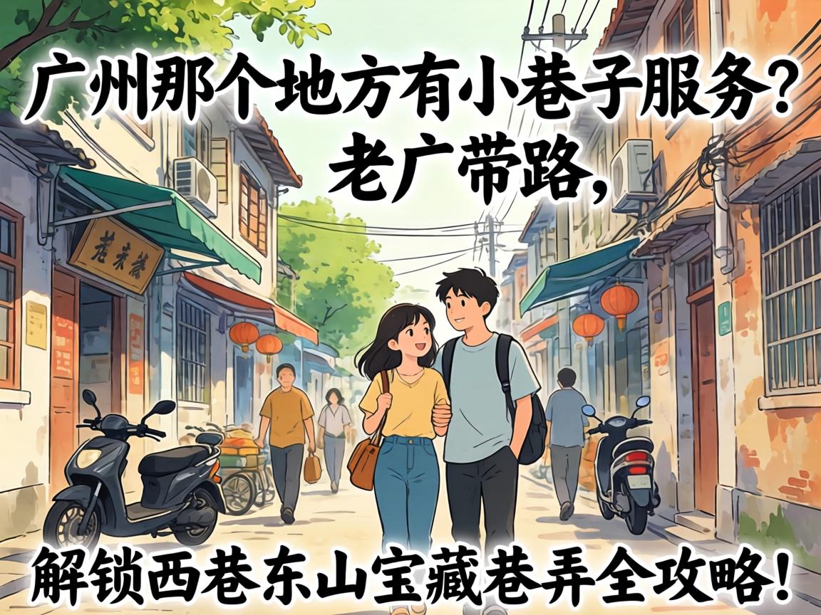广州那个地方有小巷子服务?老广带路,解锁西关东山宝藏巷弄全攻略!