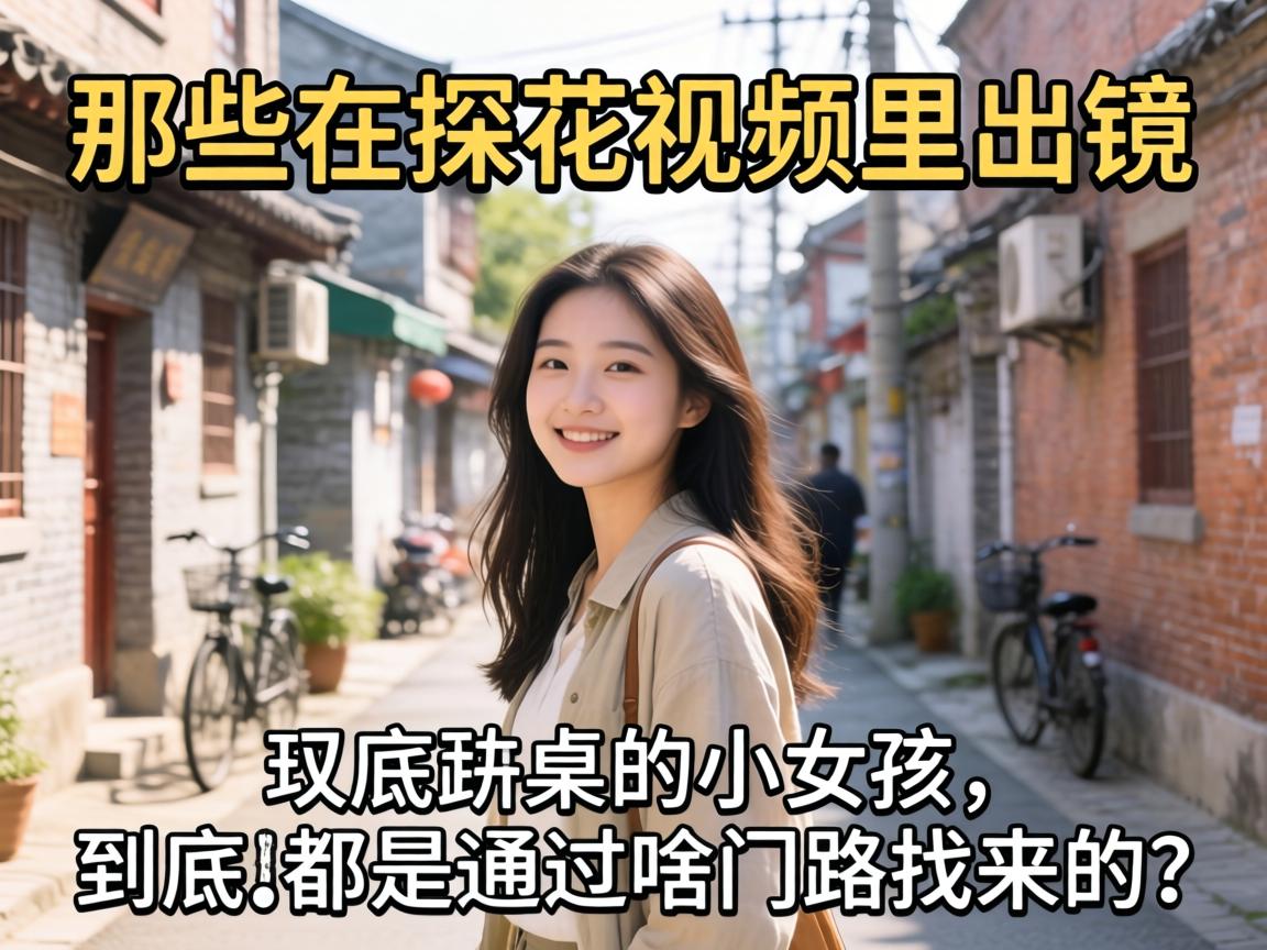 那些在探花视频里出镜的小姑娘，到底都是通过啥门路找来的？