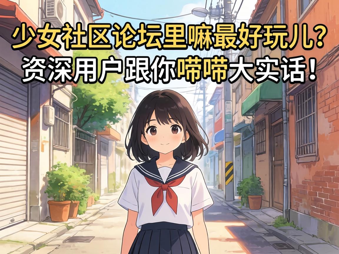 少女社区论坛里嘛最好玩儿？资深用户跟你唠唠大实话！