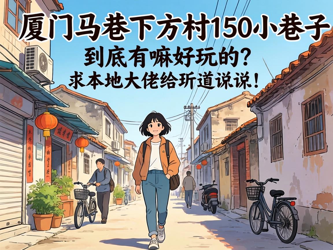 厦门马巷下方村150小巷子到底有嘛好玩的?求本地大佬给说道说道!
