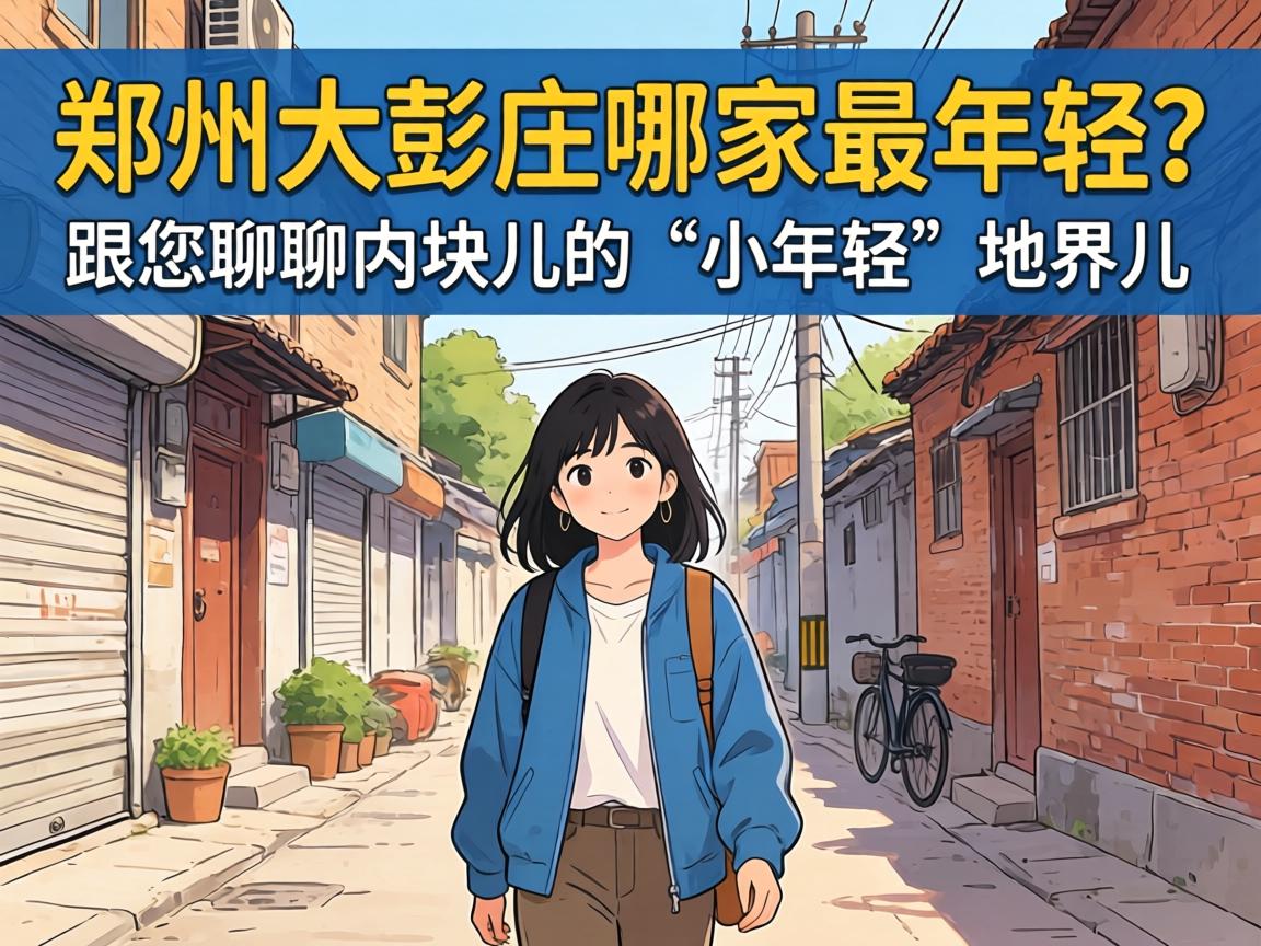 郑州大彭庄哪家最年轻？跟您聊聊内块儿的“小年轻”地界儿