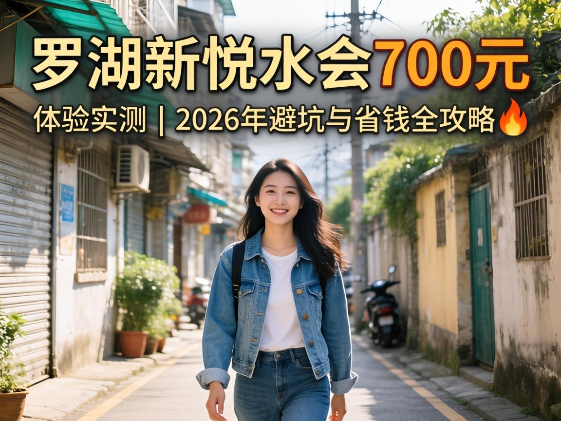 罗湖新悦水会700元体验实测 | 2026年避坑与省钱全攻略?