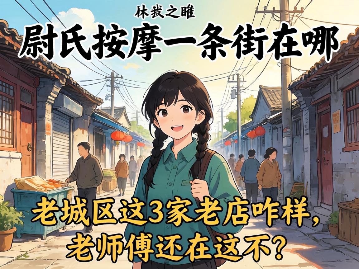 尉氏按摩一条街在哪，老城区这3家老店咋样，老师傅还在这不？