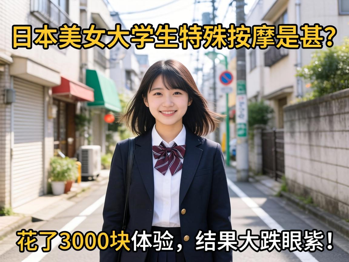 日本美女大学生特殊按摩是甚?花了3000块体验,结果大跌眼镜!
