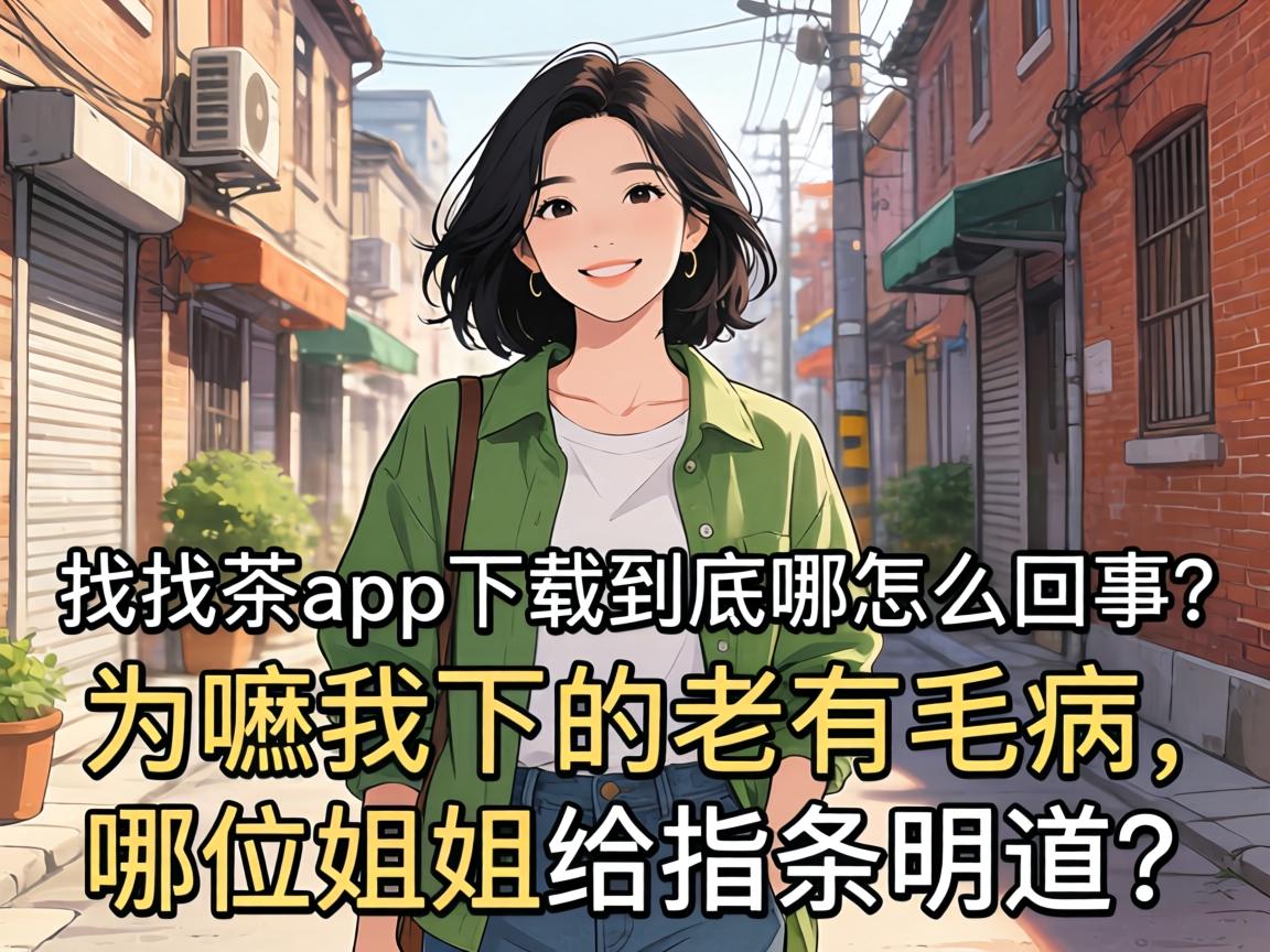 找找茶app下载到底哪么回事?为嘛我下的老有毛病,哪位姐姐给指条明道?