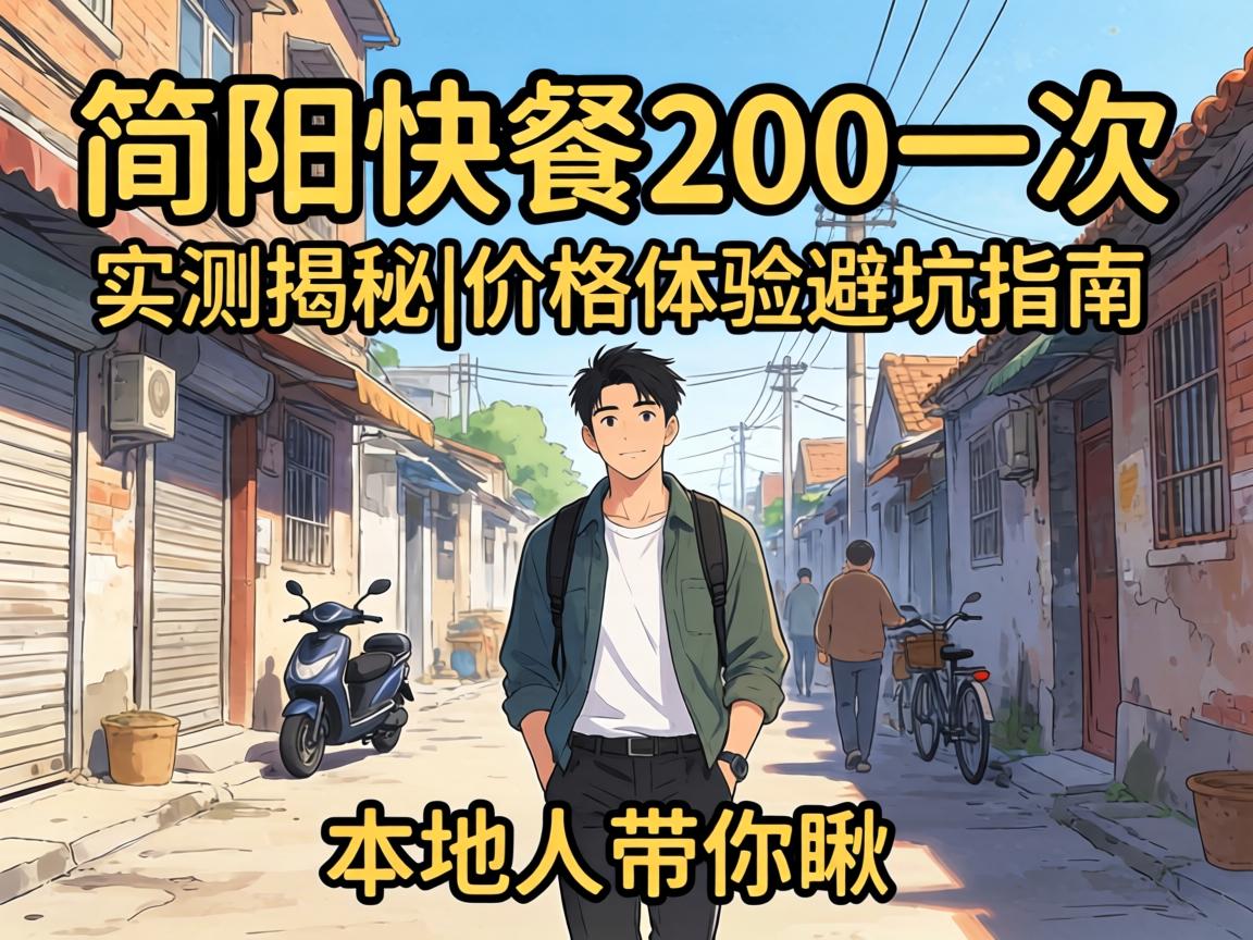 简阳快餐200一次实测揭秘|价格体验避坑指南|本地人带你瞅