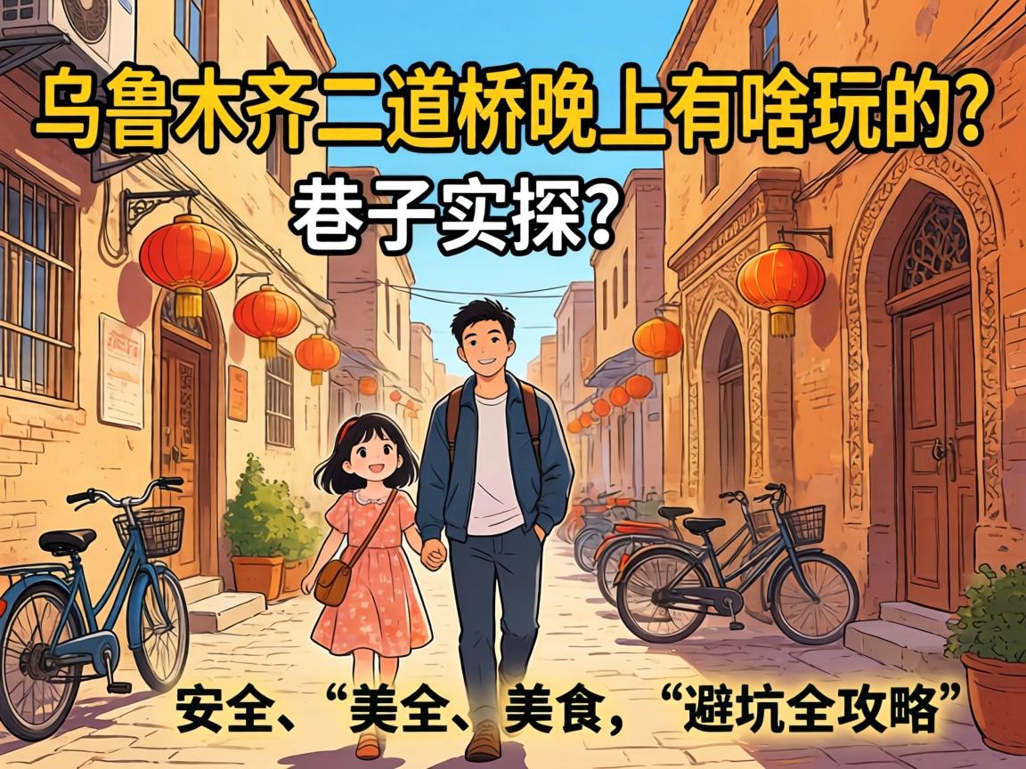 乌鲁木齐二道桥晚上有啥玩的？巷子实探：安全、美食、避坑全攻略