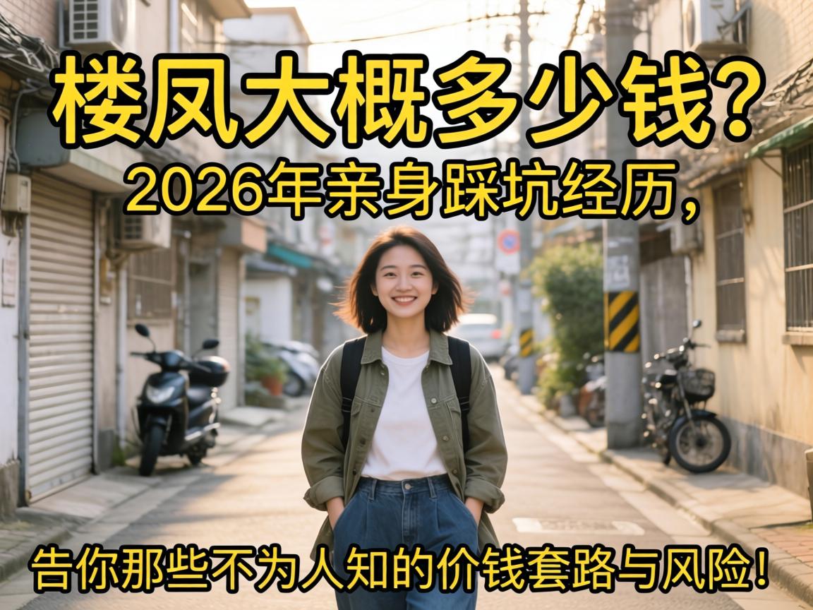 楼凤大概多少钱？2026年亲身踩坑经历，告你那些不为人知的价钱套路与风险！