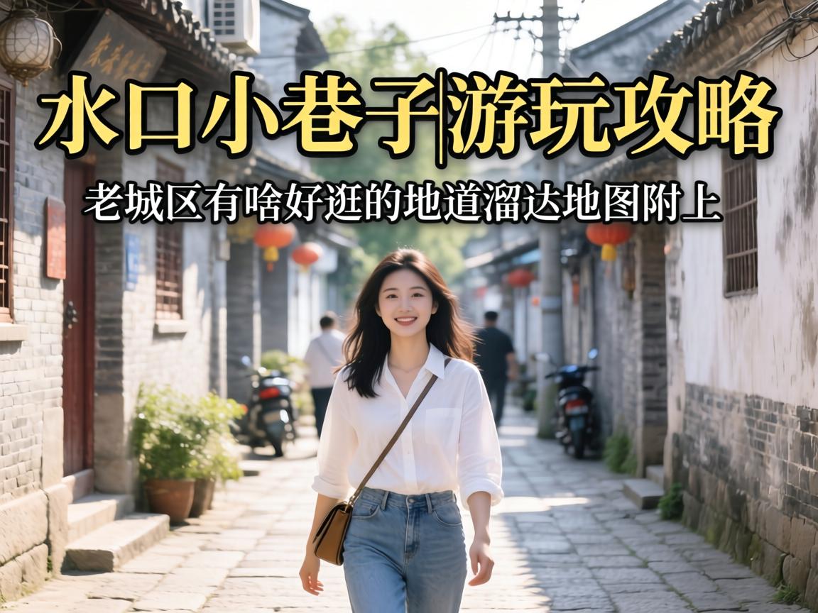 水口小巷子游玩攻略 | 老城区有啥好逛的地道溜达地图附上