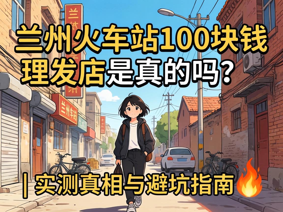 兰州火车站100块钱理发店是真的吗？| 实测真相与避坑指南?