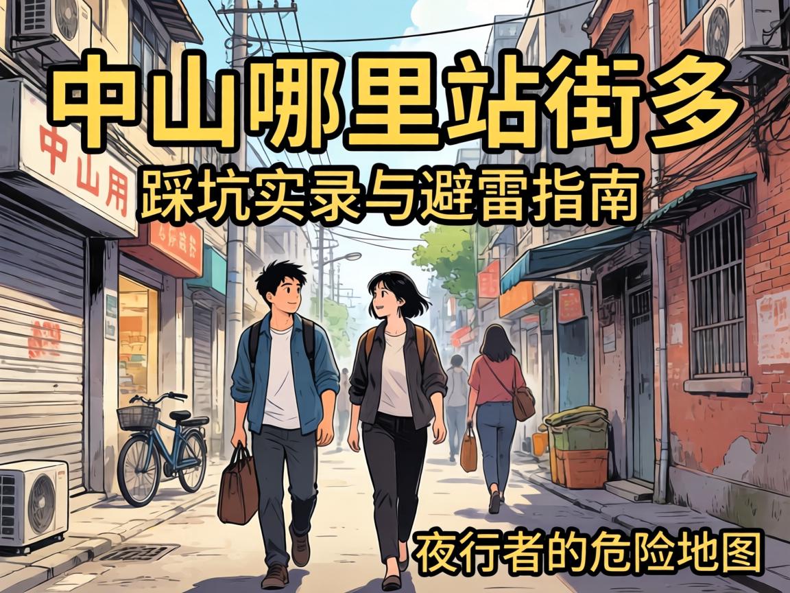 中山哪里站街的多,踩坑实录与避雷指南,夜行者的危险地图