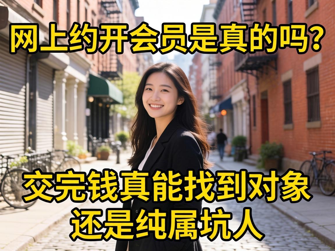 网上约的开会员是真的吗？交完钱真能找到对象还是纯属坑人？
