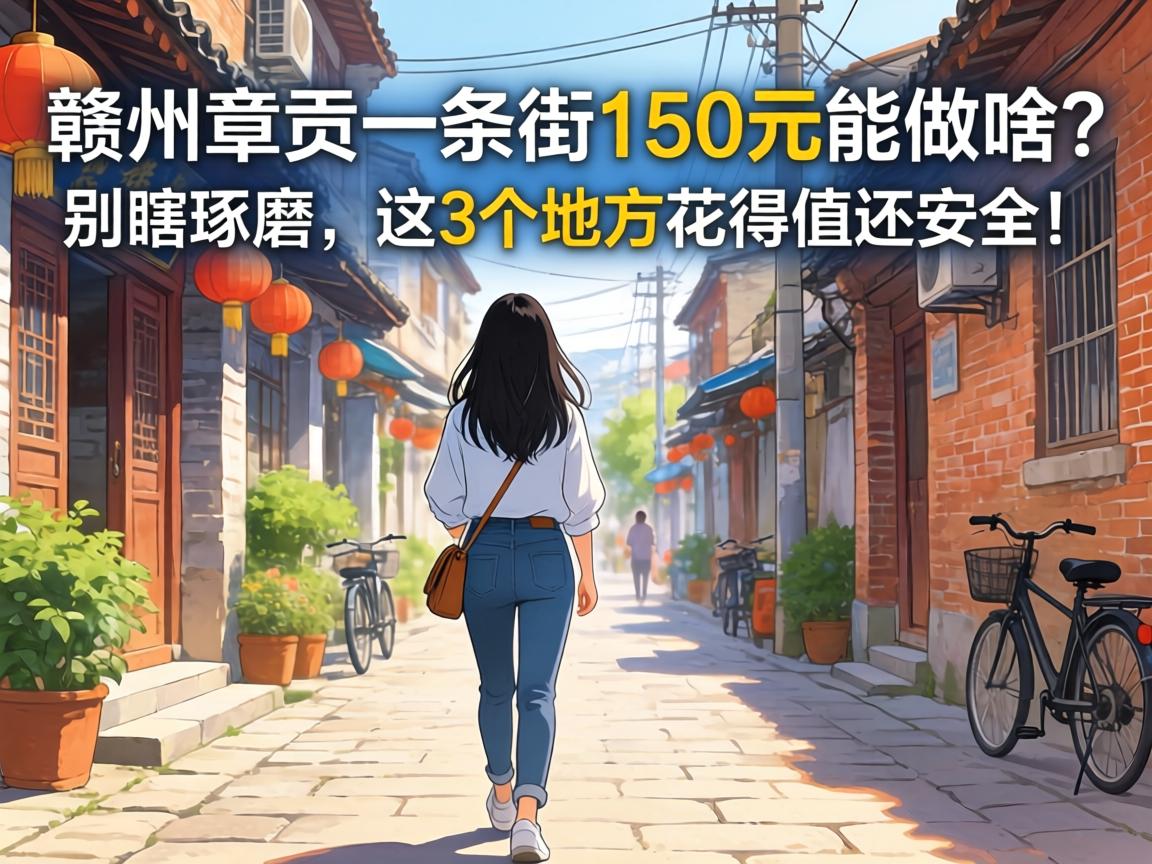 赣州章贡一条街150元能做啥？别瞎琢磨，这3个地方花得值还安全！