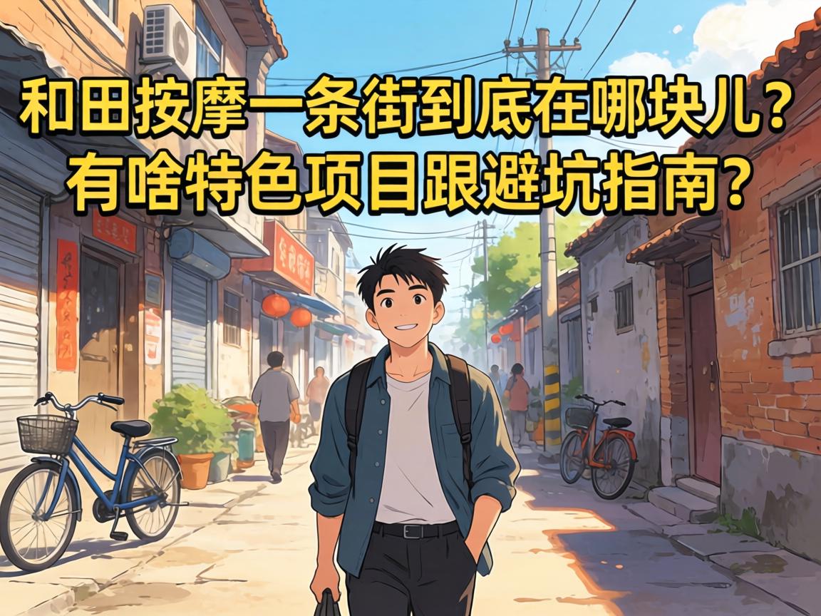 和田按摩一条街到底在哪块儿?有啥特色项目跟避坑指南?