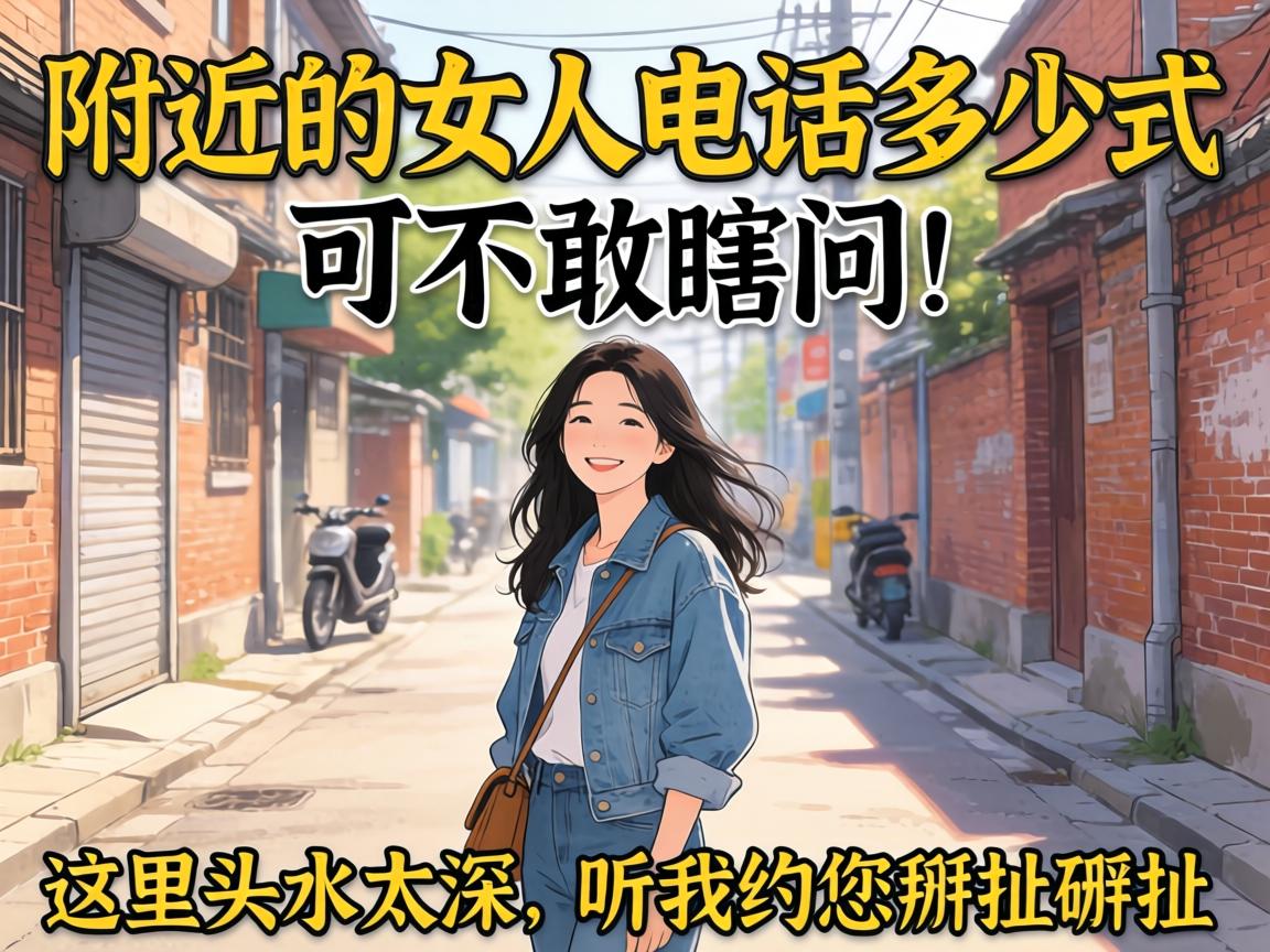 附近的女人电话是多少可不敢瞎问！这里头水太深，听我给您掰扯掰扯
