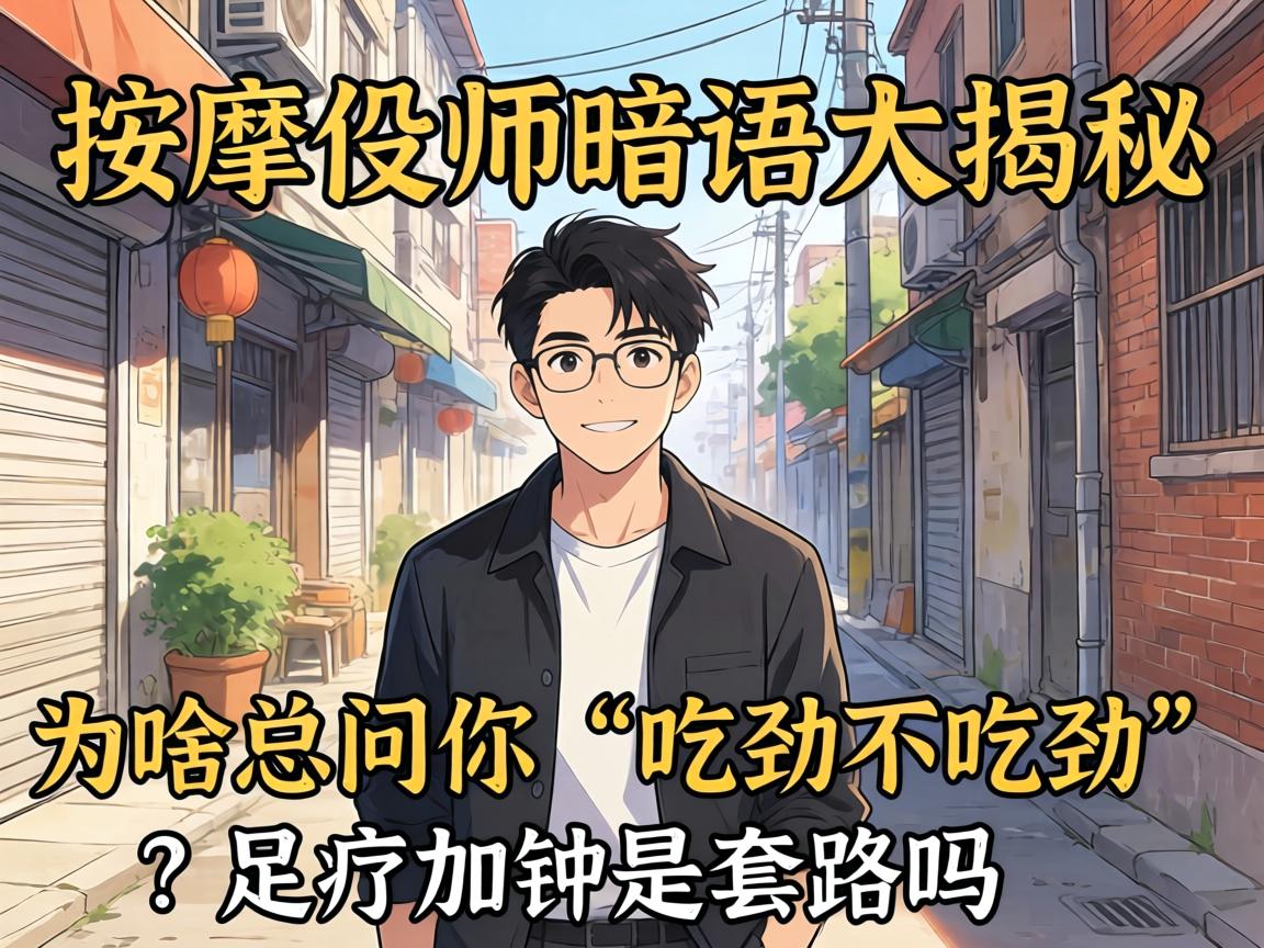 按摩技师暗语大揭秘，为啥总问你“吃劲不吃劲”？足疗加钟是套路吗？