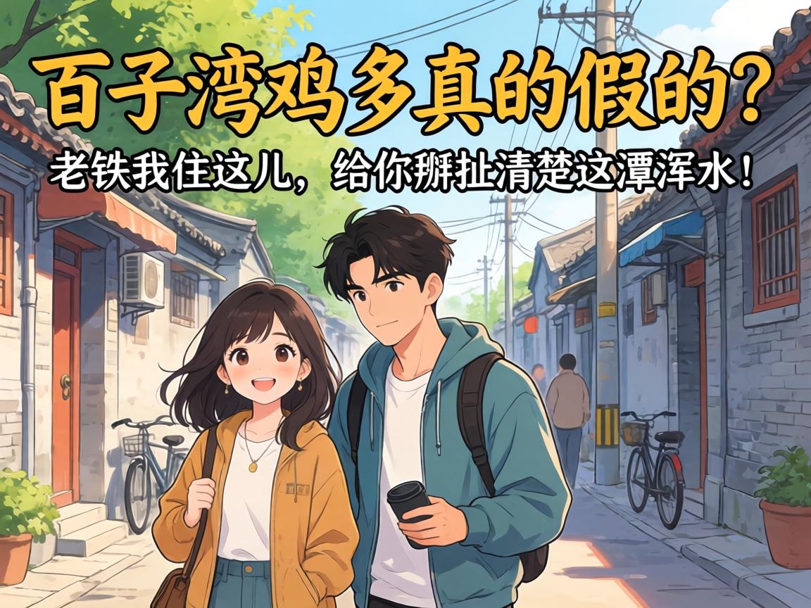 百子湾鸡多真的假的?老铁我住这儿,给你掰扯清楚这潭浑水!