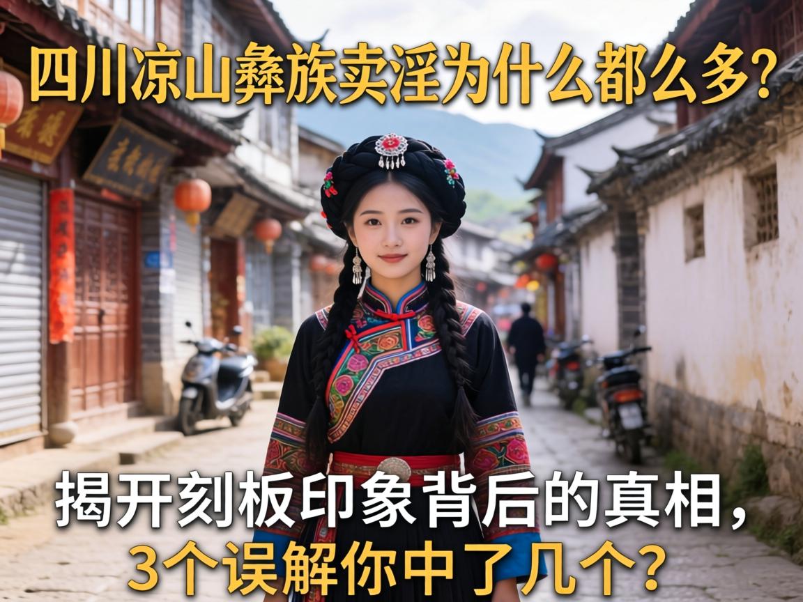 四川凉山彝族卖淫为什么那么多?揭开刻板印象背后的真相,3个误解你中了几个?