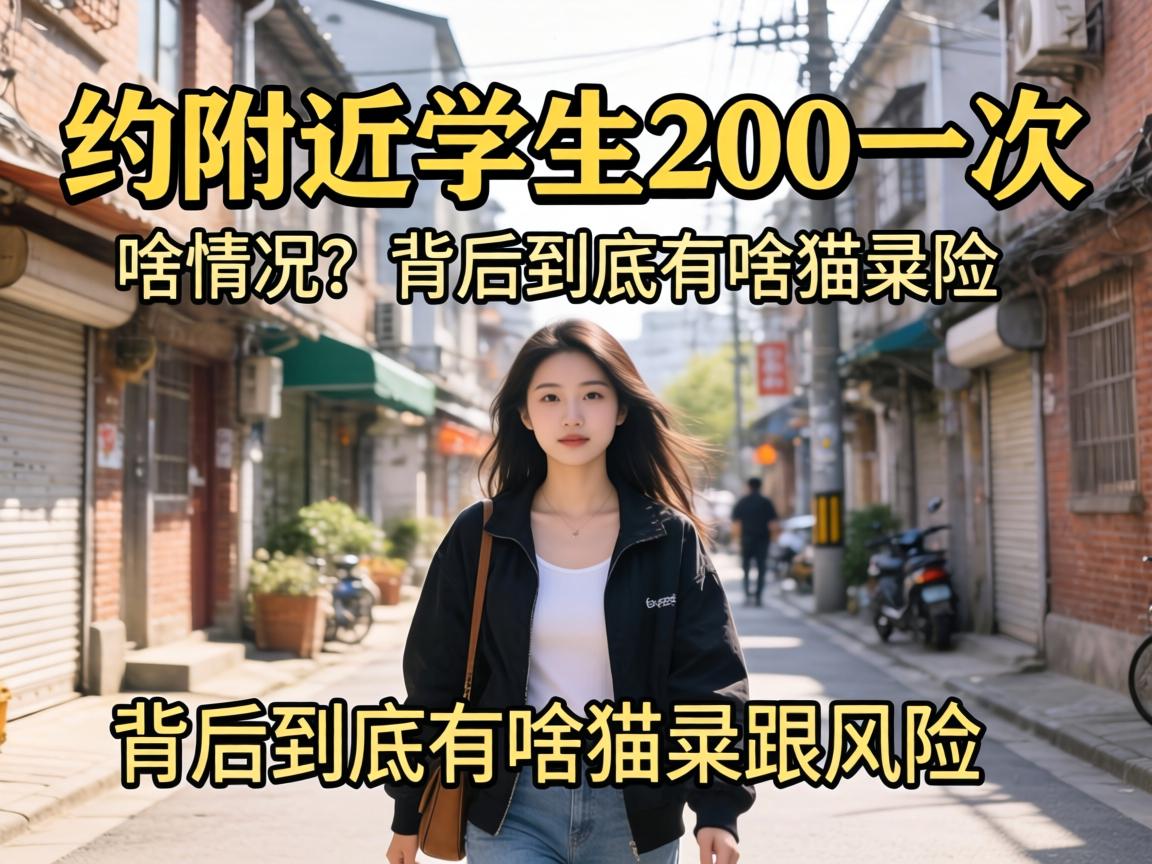 “约附近学生200一次”是啥情况?背后到底有啥猫腻跟风险?