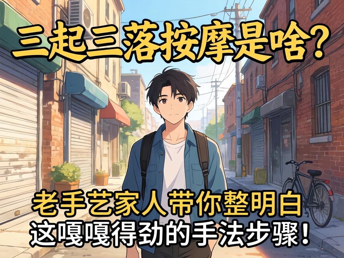 三起三落按摩是啥？老手艺人带你整明白这嘎嘎得劲的手法步骤！