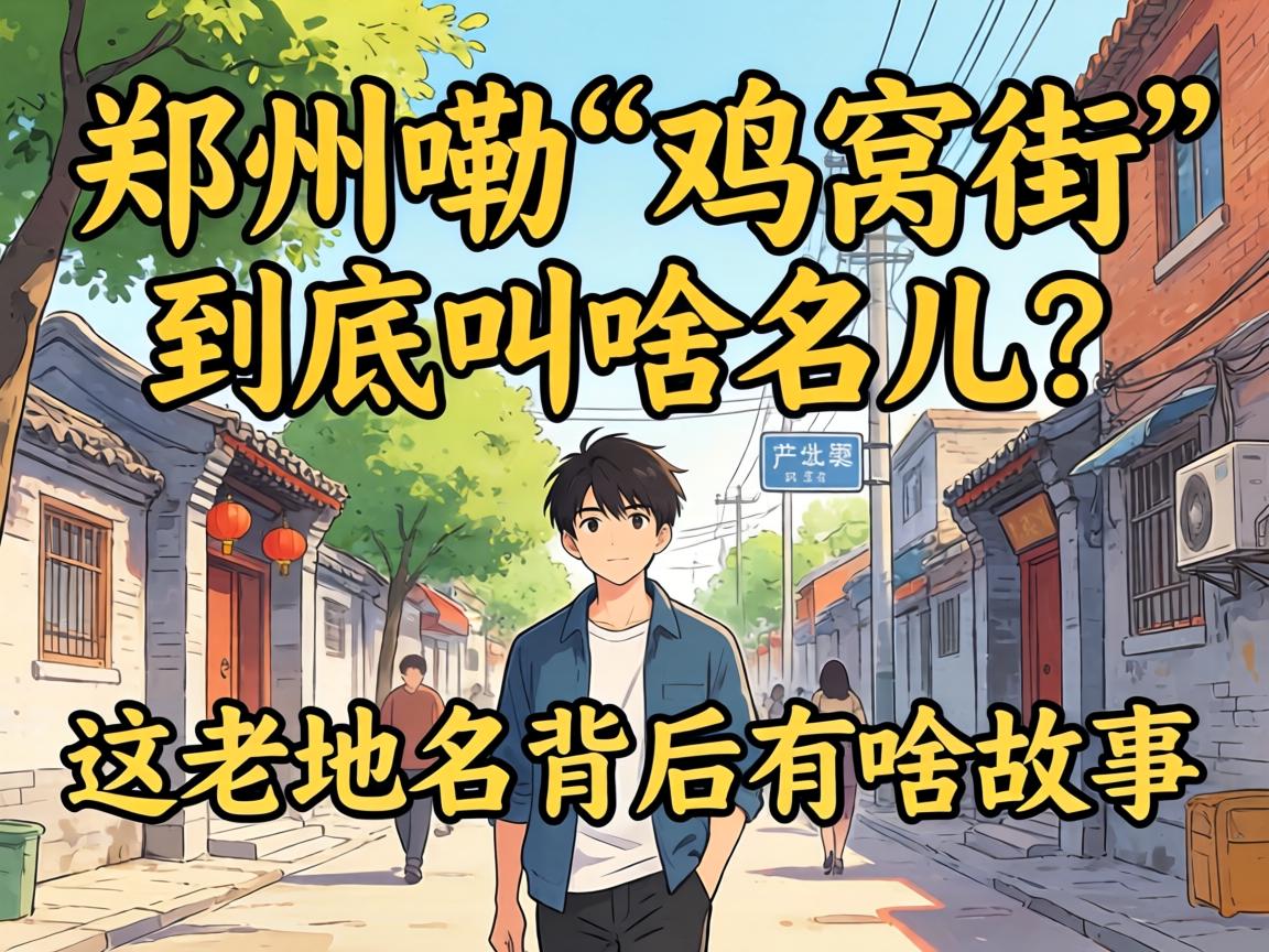 郑州嘞“鸡窝街”到底叫啥名儿？这老地名背后有啥故事？